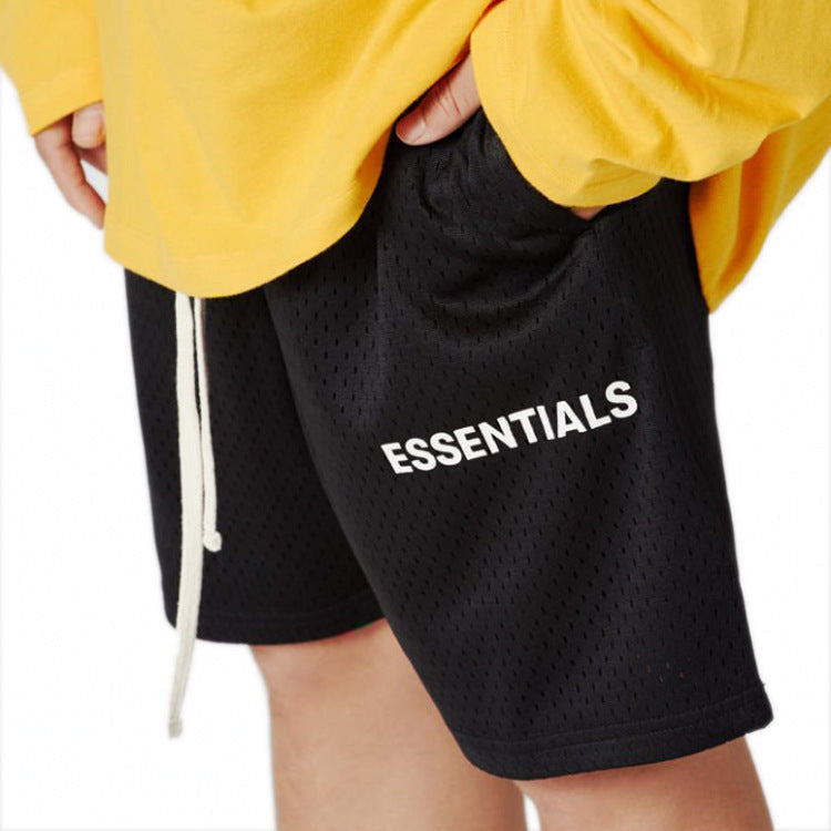 ESSENTIALS Season 5 Mesh Athletic Drawstring Shorts