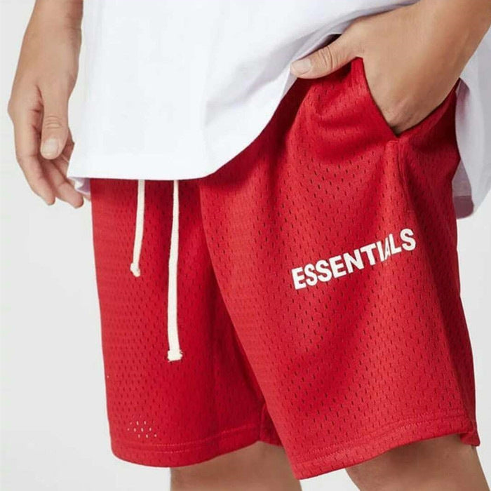 ESSENTIALS Season 5 Mesh Athletic Drawstring Shorts