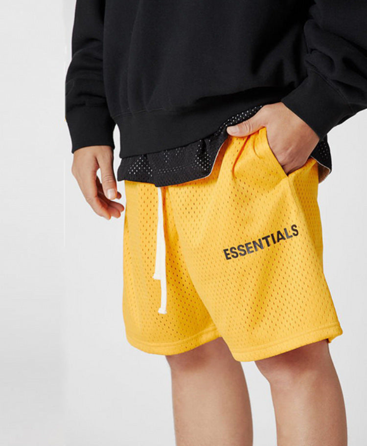 ESSENTIALS Season 5 Mesh Athletic Drawstring Shorts
