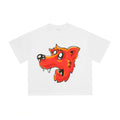 Billionaire Studios Red Wild Animal Graphic T-Shirt - White