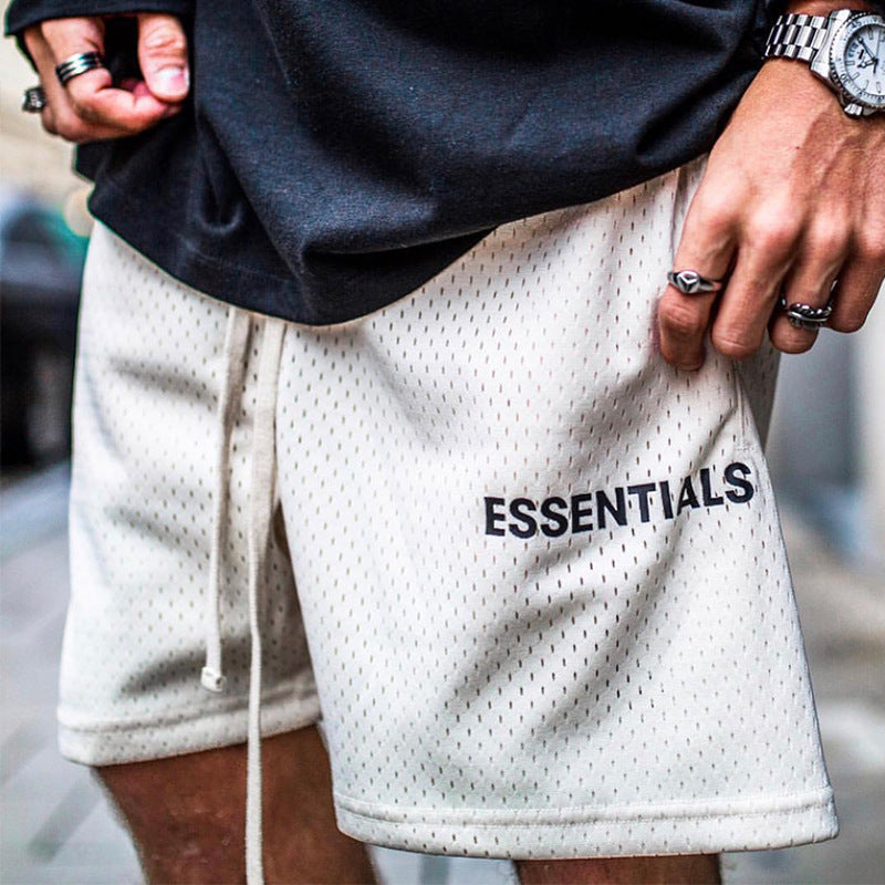 ESSENTIALS Season 5 Mesh Athletic Drawstring Shorts
